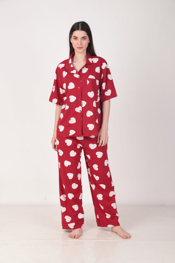 Heartful Shirt set