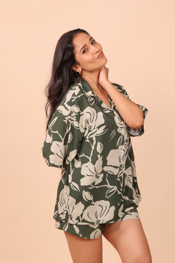 Iris Sage Shorts set Loungewear