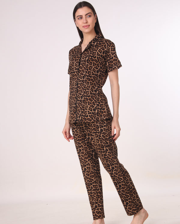 Cheetah Shirt Set